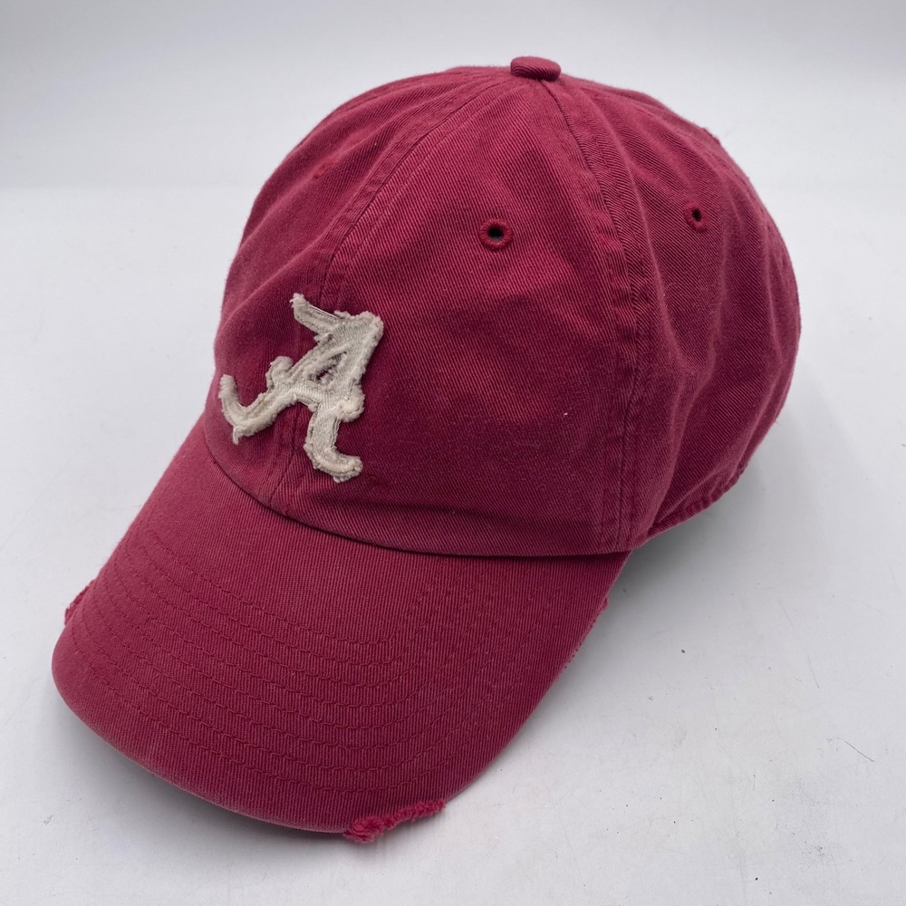 ALABAMA Twins Enterprise Distressed Slouch Hat Men OSFA Crimson tide cotton NCAA